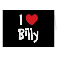 I Love Billy