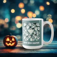 Funny You've Been Ghosted Ghosts in Flight Coffee Mug