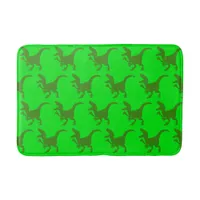 Rampaging Dinosaurs Bath Mat