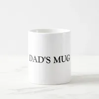 Personalized names on coffee mug