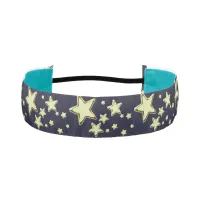 Golden Starburst Athletic Headband