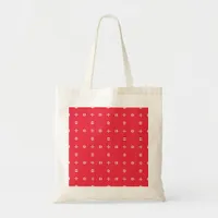 Christmas Holiday Charm Pattern 09 -  Tote Bag