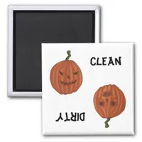 Pumpkins Dishwasher Magnet Customize Background