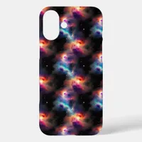 Stellar Symphony Galactic Nebulas Pattern iPhone 16 Plus Case