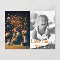 *~* Whimsical Sweet Love Mother's Day Photo AP72 Holiday Postcard