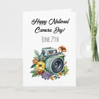 Happy National Camera Day | June 29th Card