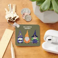 Wizard Pumpkin Witch Halloween Gnomes Keychain