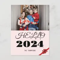 modern new years holiday cards