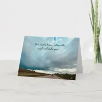 On The Road, Missing You Card