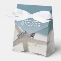 Coordinated Beach Wedding Theme Suite Thank You Favor Boxes