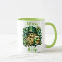 Leprechaun And Beer Mug