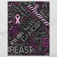 Breast Cancer Awareness Word Cloud ID261