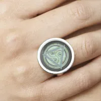 Mystic Celtic Triad Ring