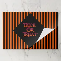 Trick or Treat Halloween Paper Pad