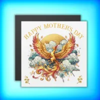 Phoenix in the Clouds Mother's Day | Magnetic Card