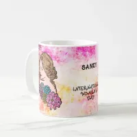 International Women's Day Beautiful Lady Coffee Mug