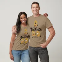 One Potato Two Potatoes Kawaii Veggies Unisex T-Shirt