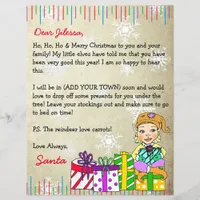 Personalized Letter from Santa Claus