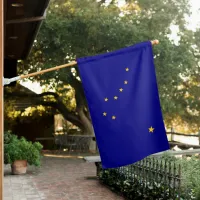 Navy and Gold Big Dipper with North Star Alaska House Flag