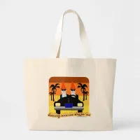 Rolling with the Gnom-ies Large Tote Bag