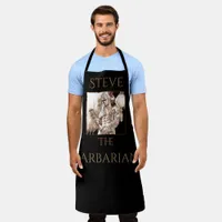 Barbarian Warrior Personalized  Apron