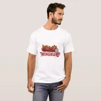 Wingman Military Style Chicken Logo T-Shirt