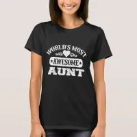 Worlds most awesome aunt Tri-Blend shirt