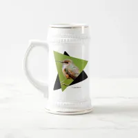 Cute Rufous Hummingbird in the California Lilac Beer Stein