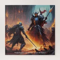 Epic Black Knight Art Puzzle Collection