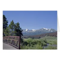 Breckenridge Colorado Bike Bridge