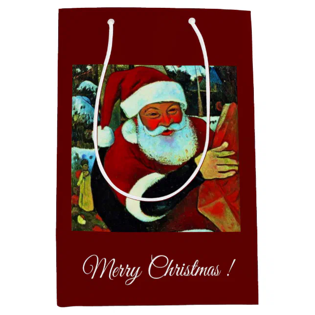 Santa Claus / Santa Claus Medium Gift Bag