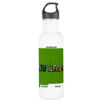 New Mexico, USA Stainless Steel Water Bottle