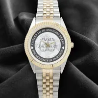 Elegant 60th Diamond Wedding Anniversary Watch