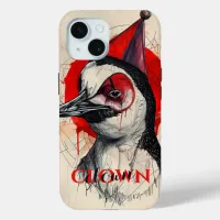 Clown Penguin iPhone 15 Case