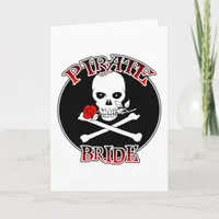 Pirate Bride Greeting Card