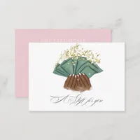 Chic Watercolor Nail Salon Gift Certificate