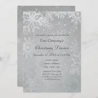 Silver Magical Corporate Holiday party Invite