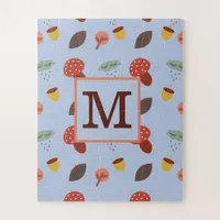 Personalized Fall Jigsaw Puzzle