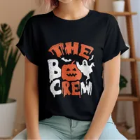 The Boo Crew Orange Halloween Family Matching T-Shirt