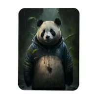 Panda in the Rain Magnet