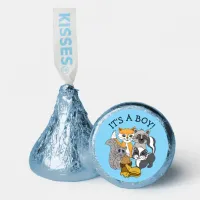 Woodland Themed Boy's Baby Shower   Hershey®'s Kisses®
