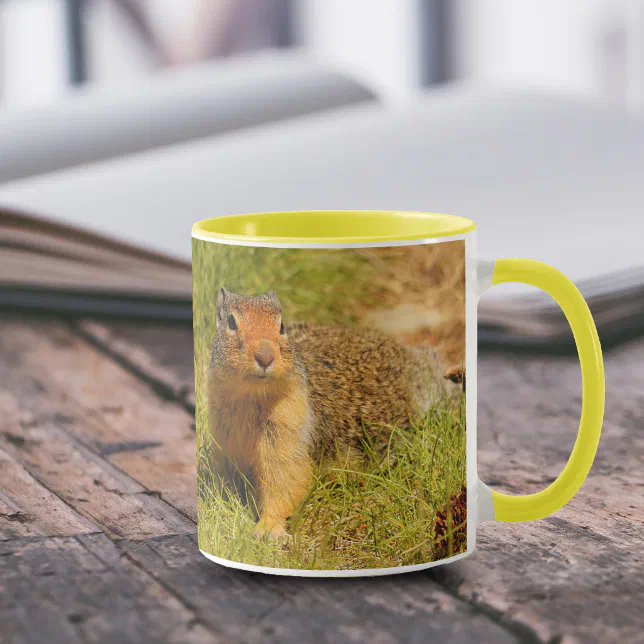 A Twitchy-Nosed Columbian Ground Squirrel Mug