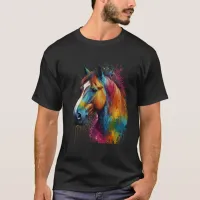 Horse painted design  T-Shirt