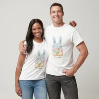 Adorable Watercolor Easter Bunny T-Shirt