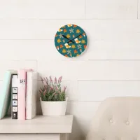 Fall Wall Clock