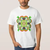 St Patrick's Day | Irish inspired Mandala  T-Shirt