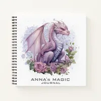 *~* AP85 Law Attraction Dragon Manifesting Photo Notebook