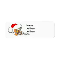 Dear Santa Mouse with List Address Label