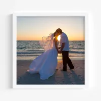 Wedding 12"x12" photo print