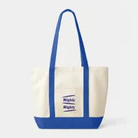 Mighty Pen Author Fun Writing Design Tote Bag